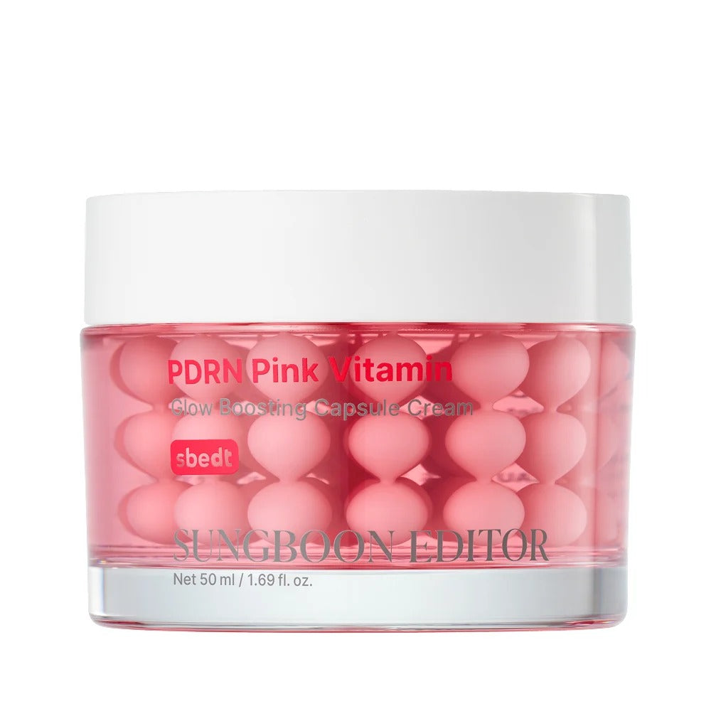 Sungboon Editor - PDRN Pink Vitamin Glow Boosting Capsule Cream - 50ml