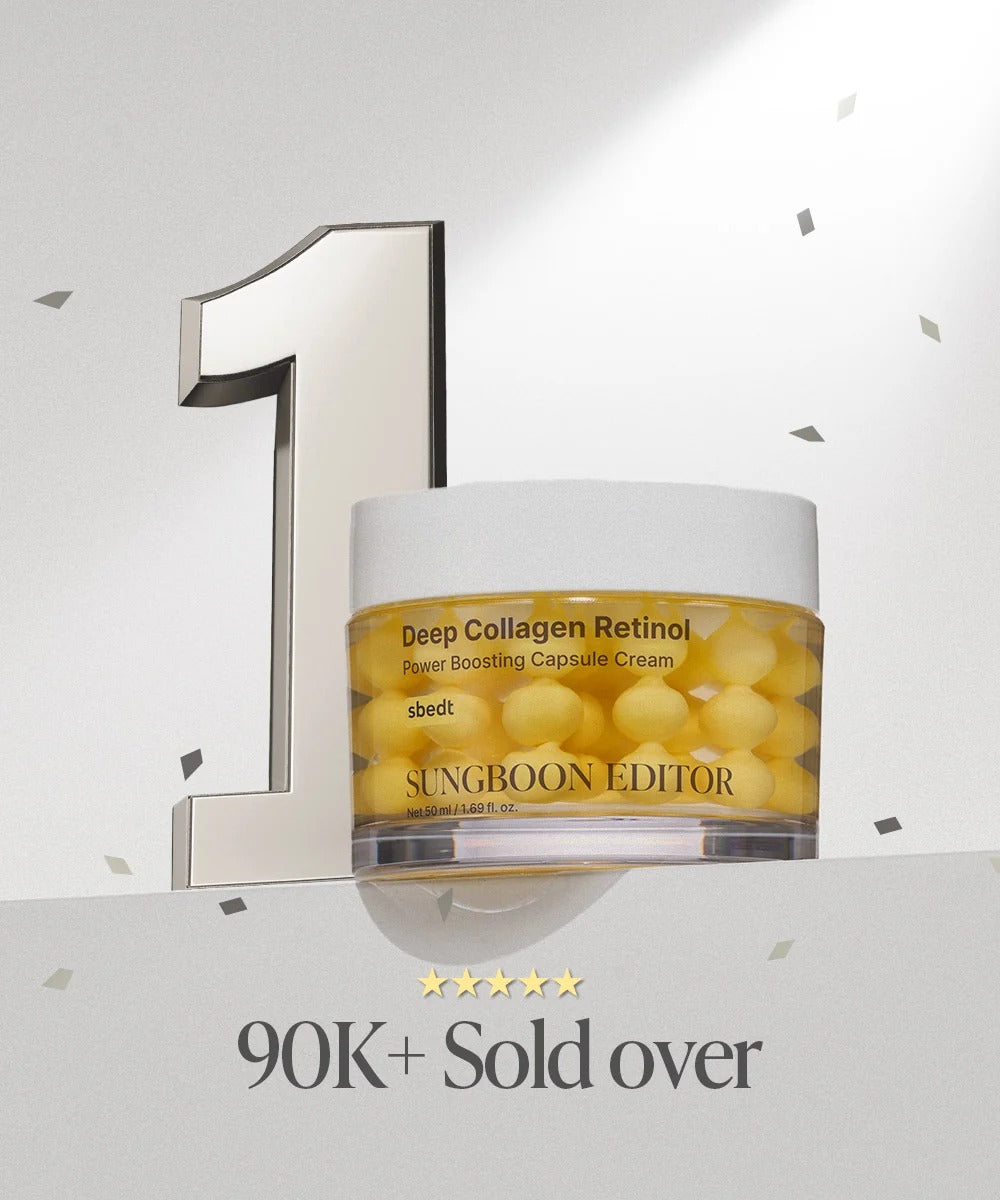 Sungboon Editor - Deep Collagen Retinol Power Boosting Capsule Cream - 50ml - Image 6