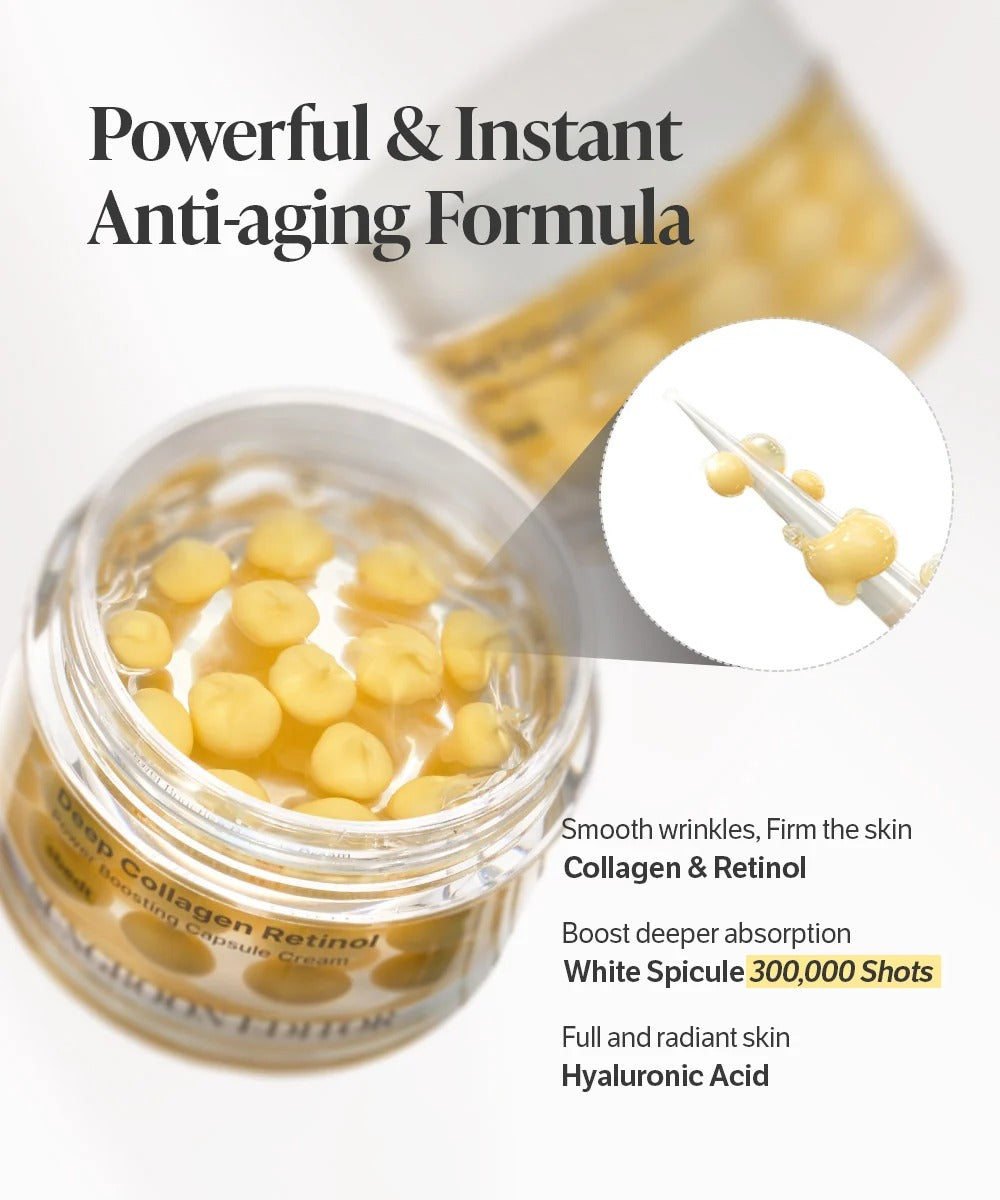 Sungboon Editor - Deep Collagen Retinol Power Boosting Capsule Cream - 50ml - Image 9