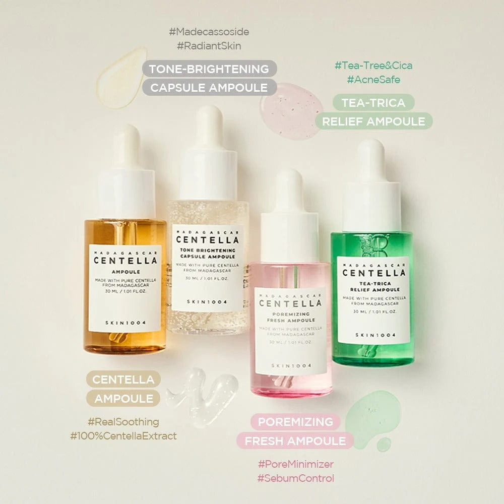 SKIN1004 - Madagascar Centella Ampoule Kit - 4 Mini Ampoules - Image 6