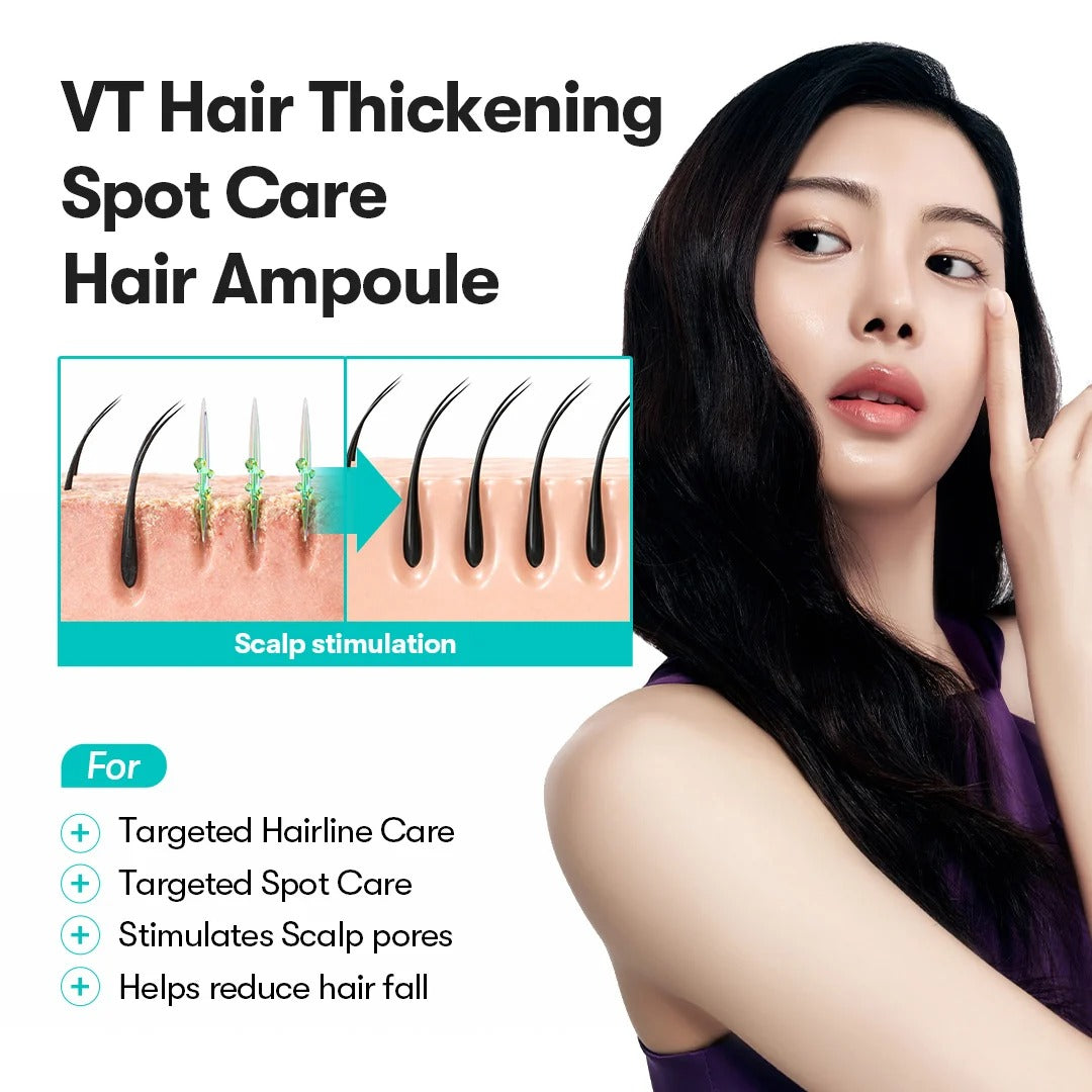 VT Cosmetics - PDRN Reedle Shot Hair Ampoule 300dL - 15ml - Image 2