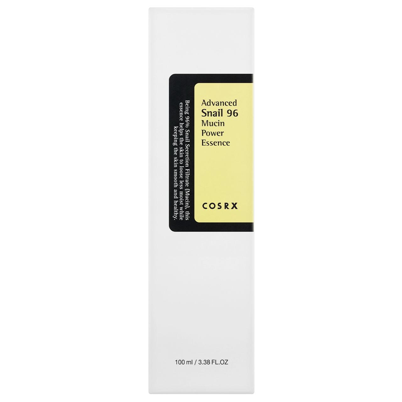 COSRX - Advanced Snail 96 Mucin Power Essence - Moisturising Snail Mucus Essence Serum - 100ml