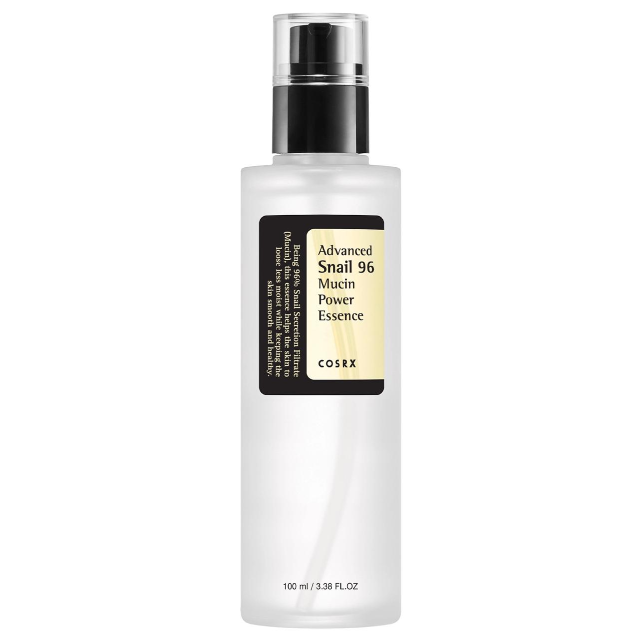 COSRX - Advanced Snail 96 Mucin Power Essence - Moisturising Snail Mucin Essence Serum - 100ml – hydrating product from The K Beauty Edit