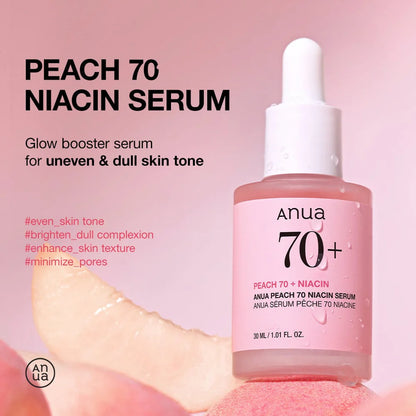 Anua - Peach 70% Niacinamide Serum - 30ml