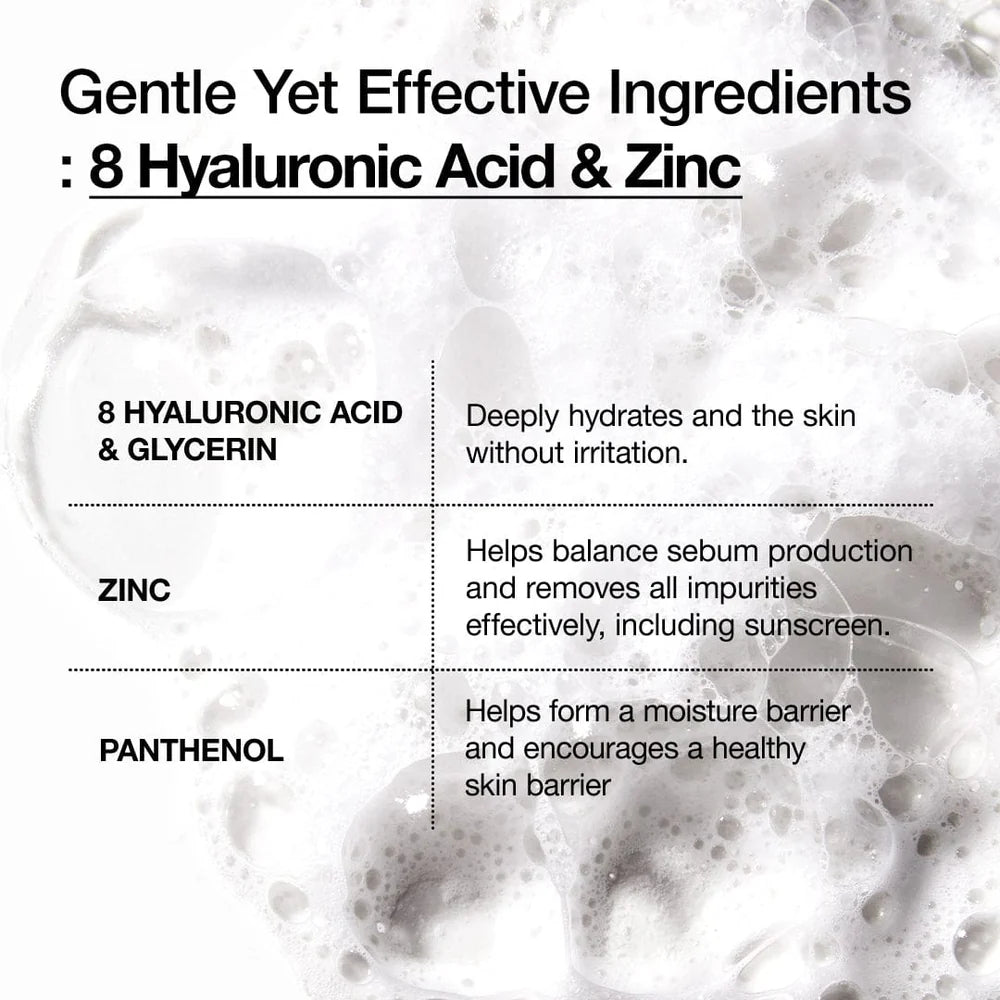 Anua - 8 Hyaluronic Acid Hydrating Gentle Foaming Cleanser - 150ml