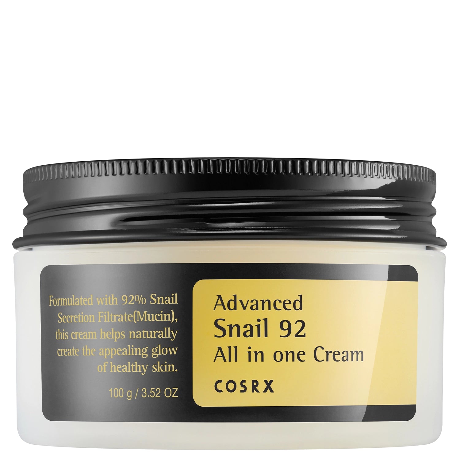 COSRX - Advanced Snail 92 All In One Cream 100g – Hydrating Moisturiser 100ml – hydrating product from The K Beauty Edit