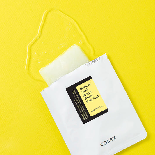 COSRX – Advanced Snail Mucin Power Sheet Mask – Hydrating & Repairing Sheet Mask
