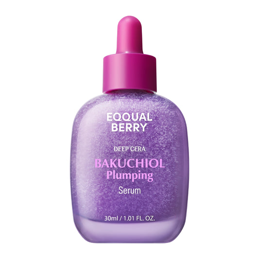 EQQUALBERRY – Bakuchiol Plumping Serum 30ml – Retinol-Alternative & Barrier-Boosting Serum – plumping product from The K Beauty Edit