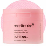 Medicube – PDRN Pink Collagen Toning Gel Toner Pad (70 Pads) - Hydration & Firming Toner Pads – moisturising product from The K Beauty Edit