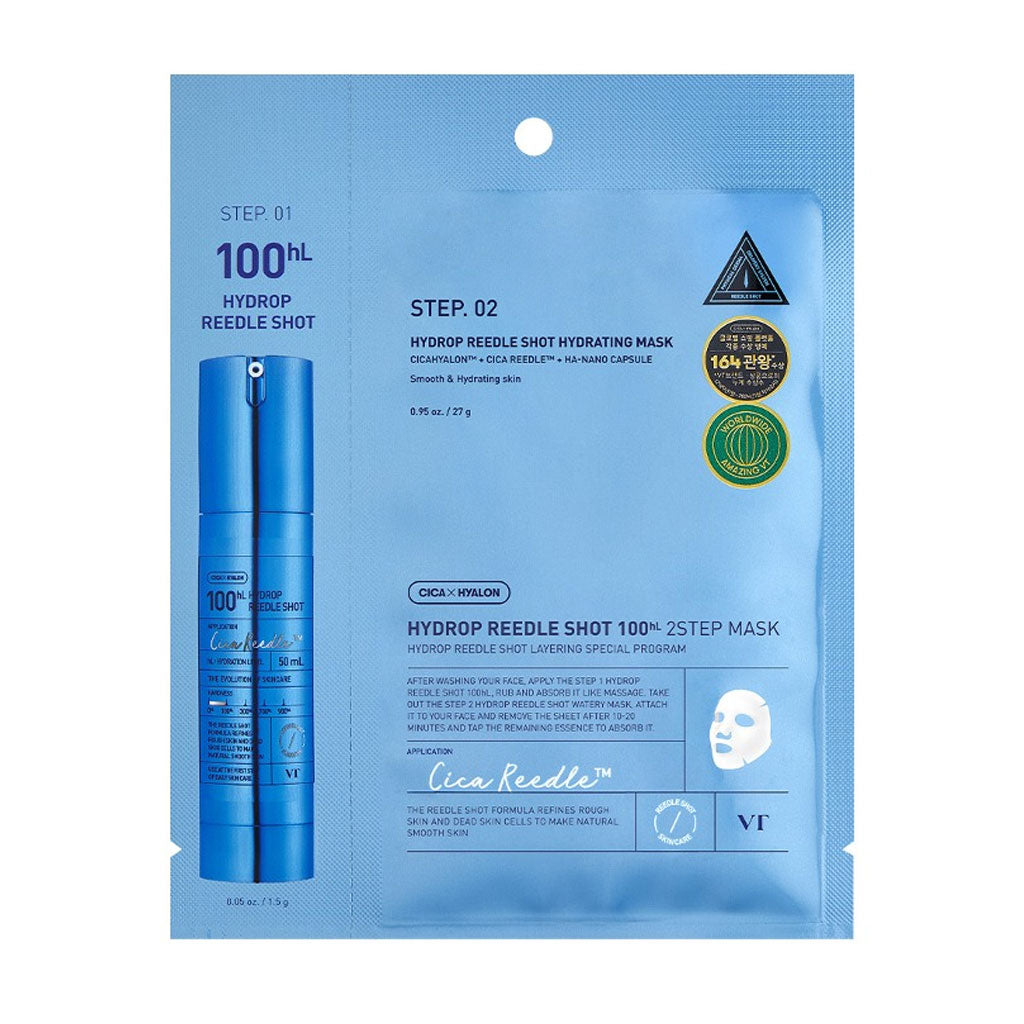 VT Cosmetics - Hydrop Reedle Shot 100HL 2-Step Mask