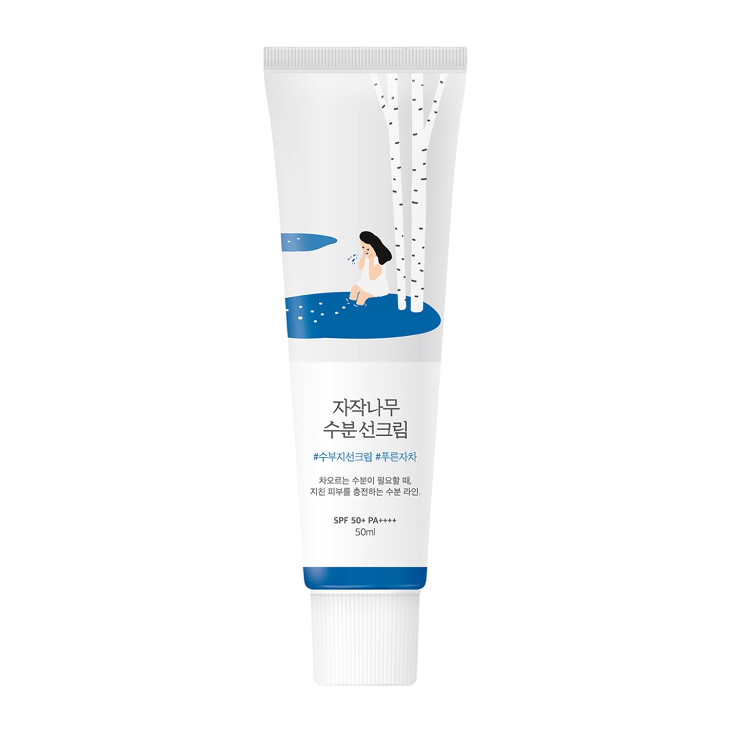 Round Lab - Birch Juice Moisturising Sun Cream SPF50+ PA++++ - 50ml
