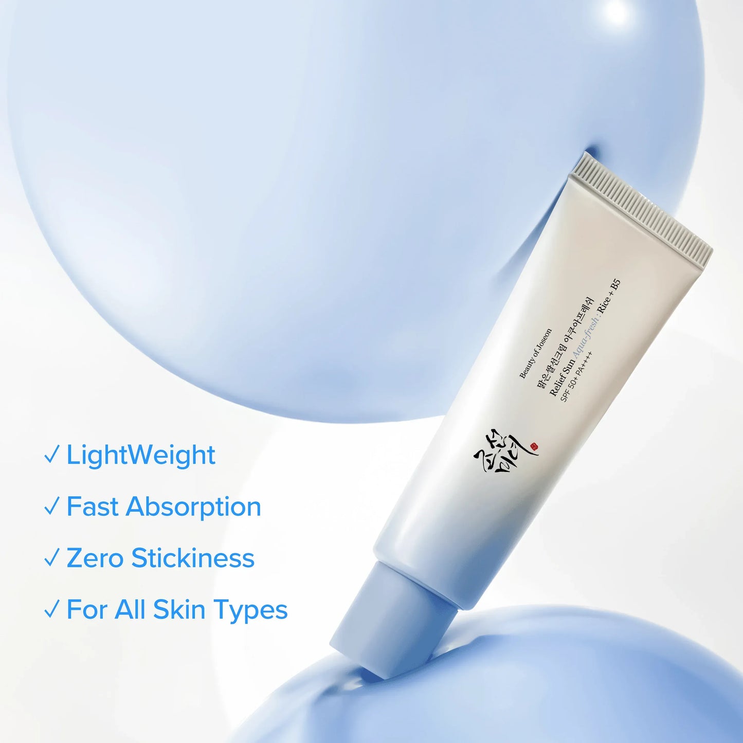 Beauty of Joseon - Relief Sun Aqua-Fresh: Rice + B5 - SPF50+ PA++++ - 50ml
