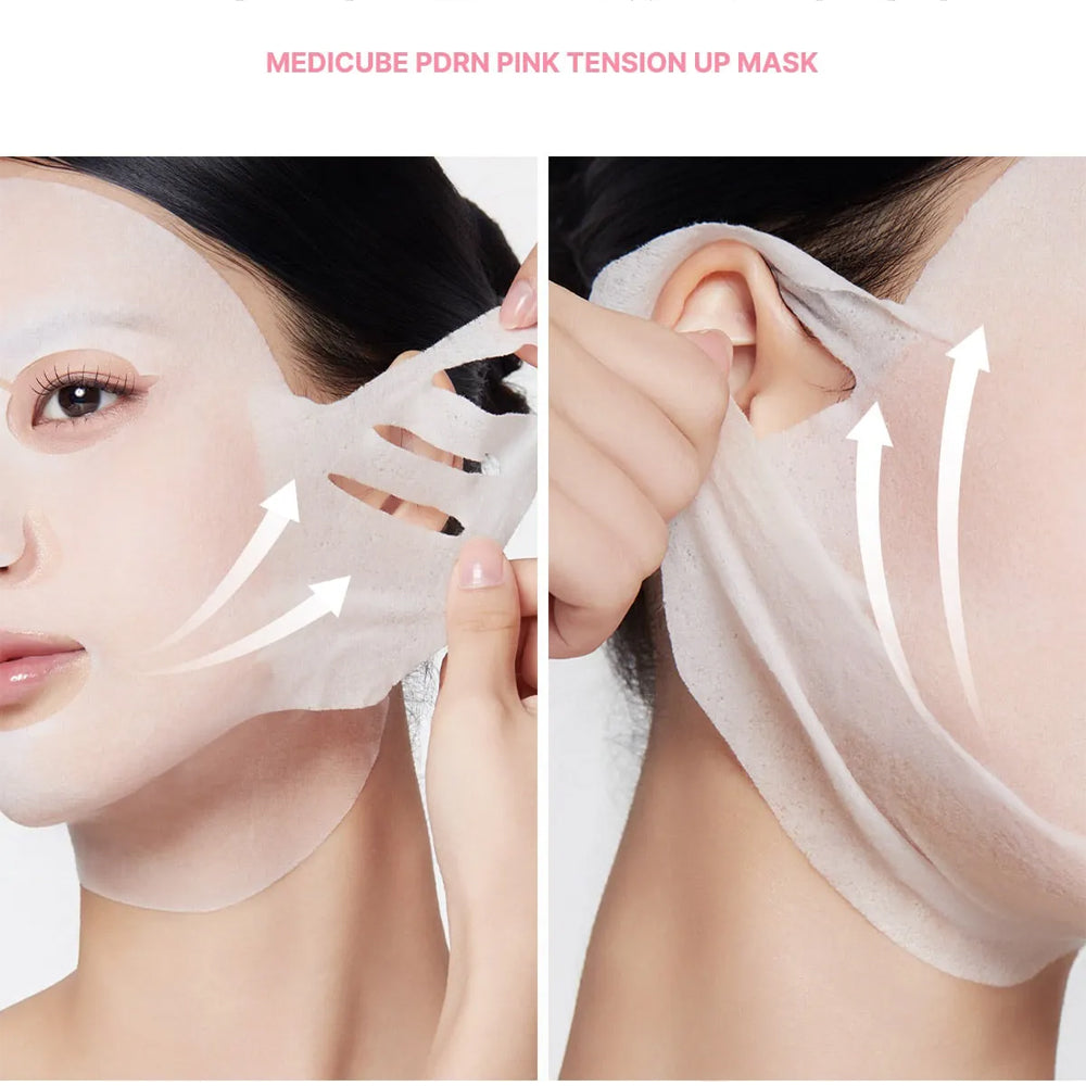 Medicube - PDRN Pink Tension Up Mask Set - 4 Sheet Masks