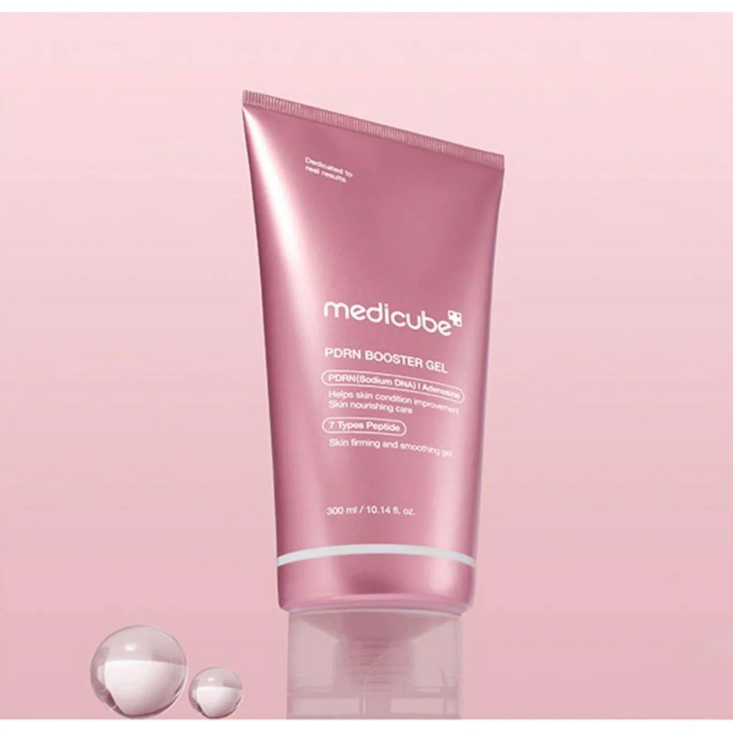 Medicube PDRN Booster Gel 300ml - Deep Repair Hydration Gel for Barrier Strengthening, Elasticity & Sensitive / Dehydrated Skin