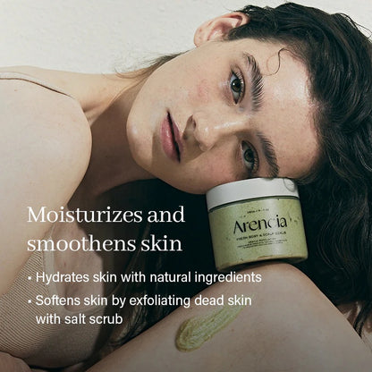 Arencia - Fresh Cloud Sea Salt Body & Scalp Scrub - 260g