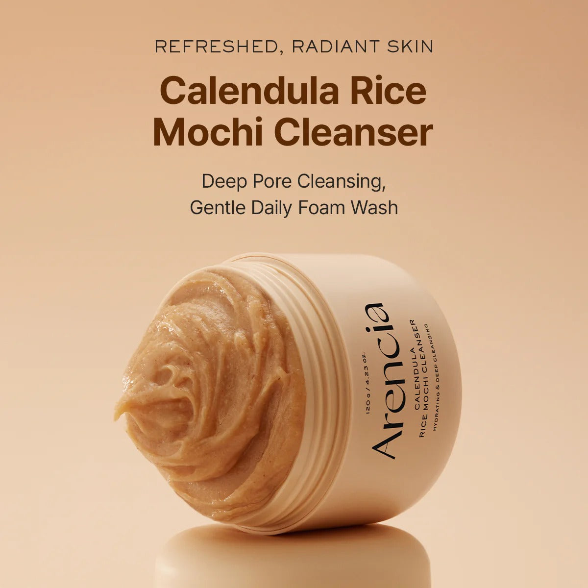 Arencia - Calendula Rice Mochi Cleanser - 120g