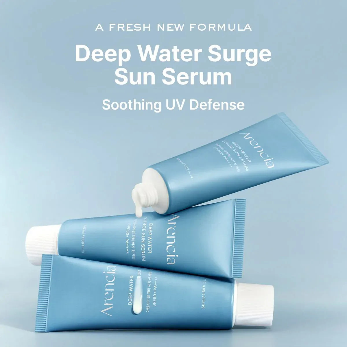 Arencia - Deep Water Surge Sun Serum SPF50+ PA++++ - 50ml