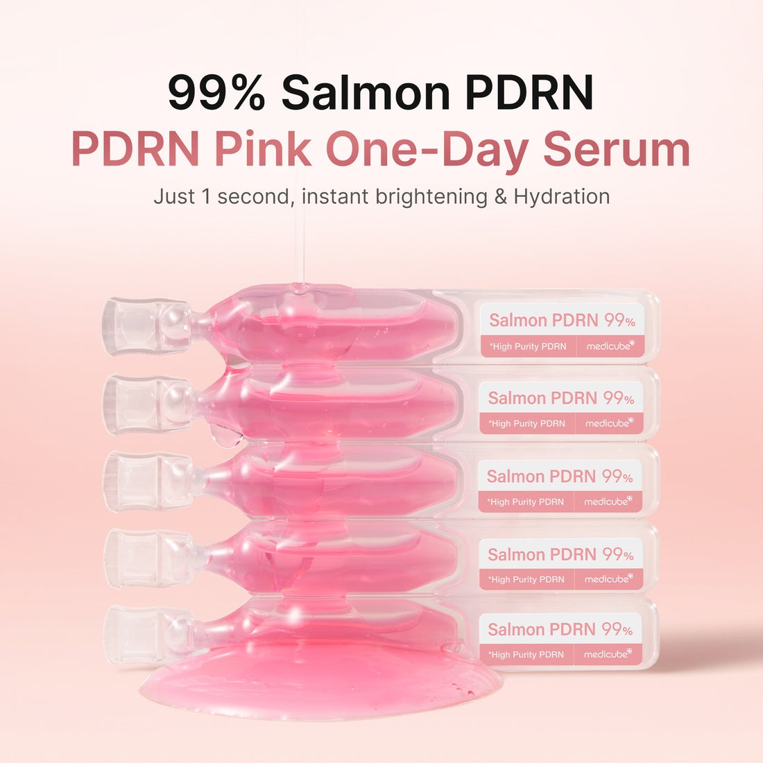 Medicube - PDRN Pink One Day Serum Set - 10 x 1.5ml