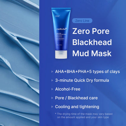 Medicube - Zero Pore Blackhead Mud Mask - 100g