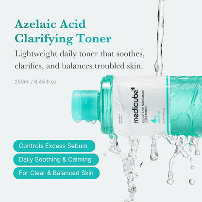 Medicube - Azelaic Acid Niacinamide Clarifying Toner - 250ml