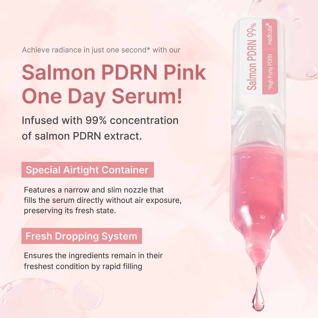 Medicube - PDRN Pink One Day Serum Set - 10 x 1.5ml