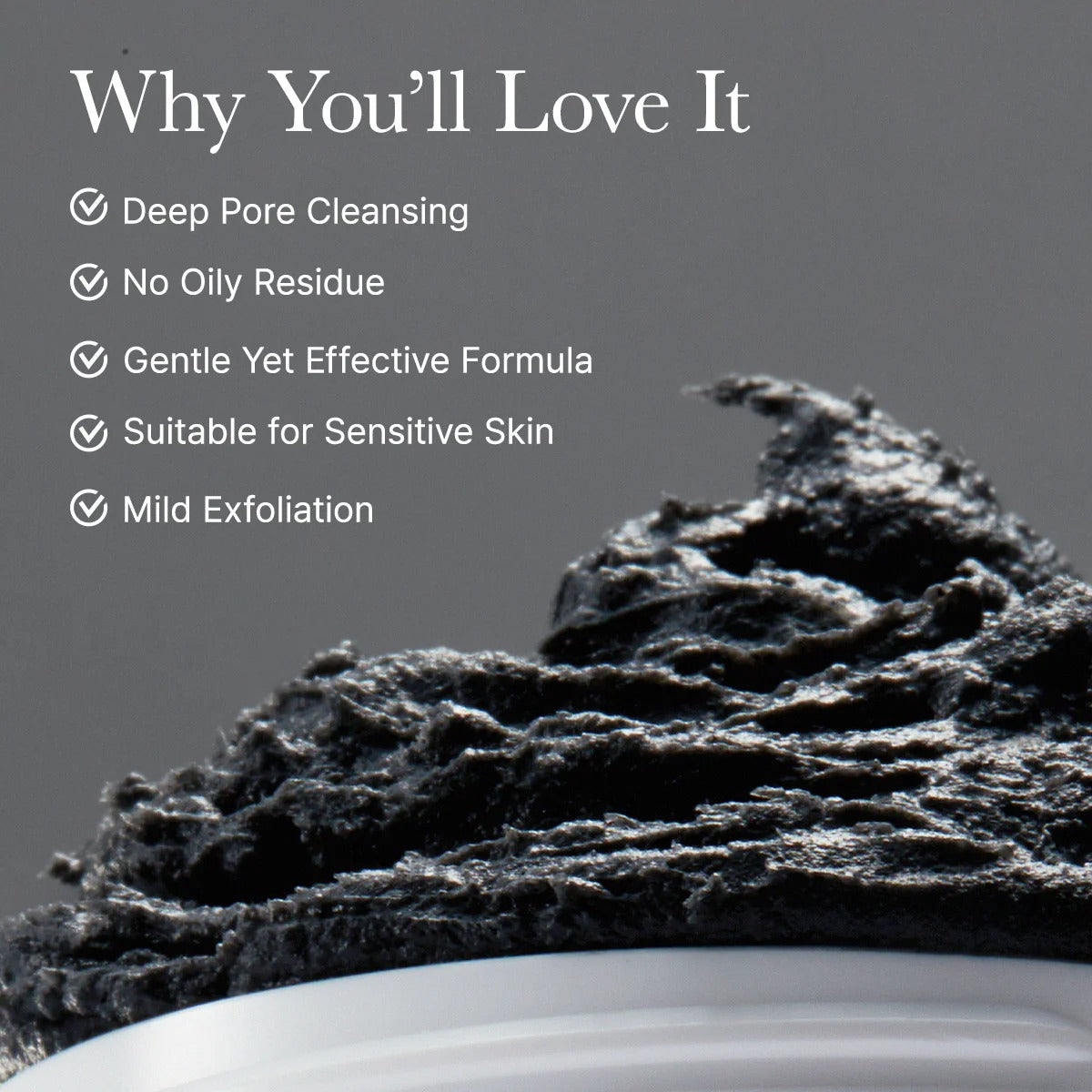 Arencia - Black Tea Rice Mochi Cleanser - 120g