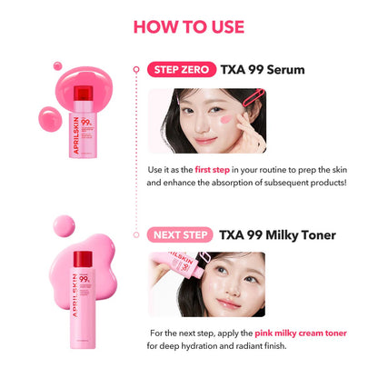 APRILSKIN - TXA Niacinamide Toning Shot 99 Spicule Serum - 30ml