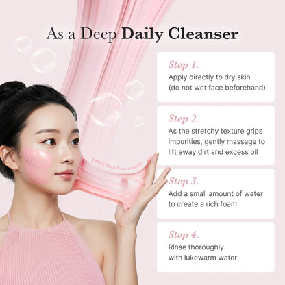 Medicube - PDRN Pink Niacinamide Whip Cleanser - 120g