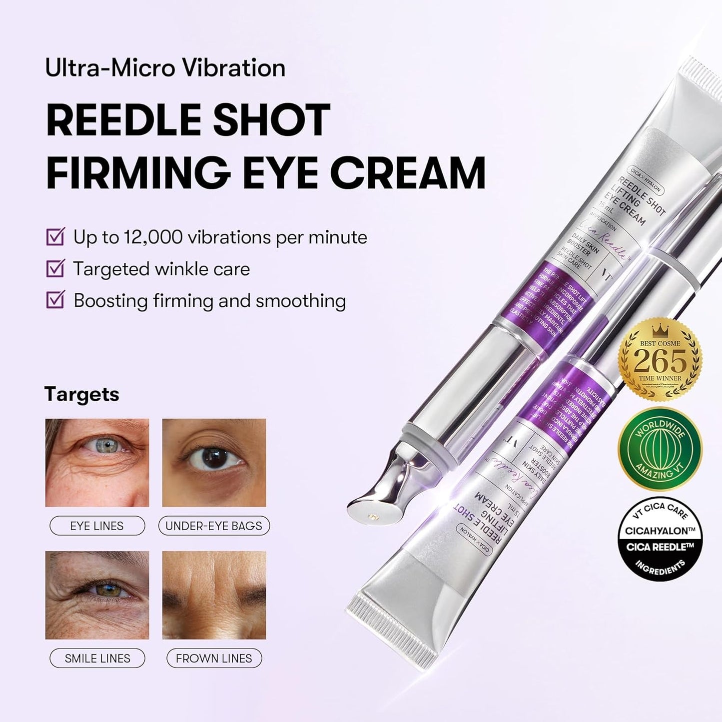 VT Cosmetics - Reedle Shot Lifting Eye Cream - 15ml