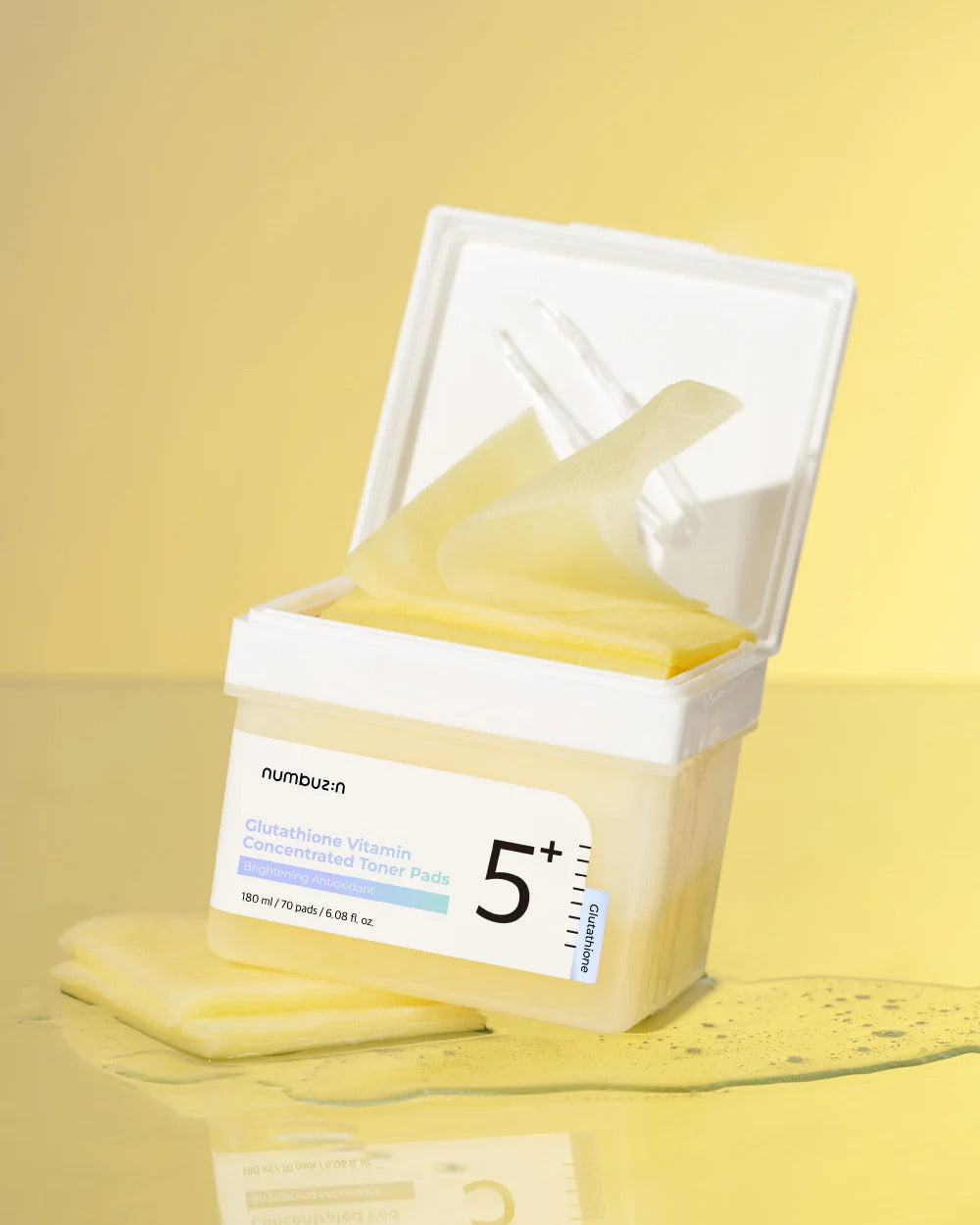 Numbuzin - No.5 Vitamin-Niacinamide Concentrated Toner Pads - 70 Pads