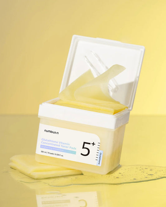 Numbuzin - No.5 Vitamin-Niacinamide Concentrated Toner Pads - 70 Pads
