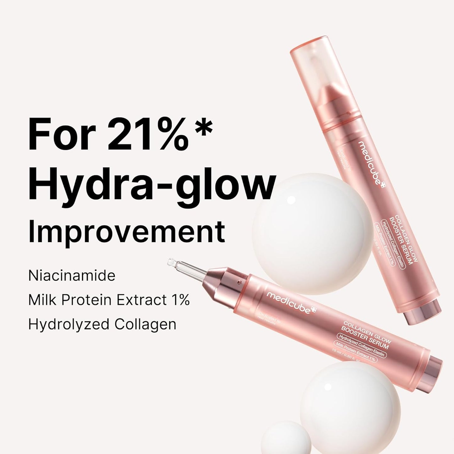 Medicube - Collagen Glow Booster Milk Serum - 15ml