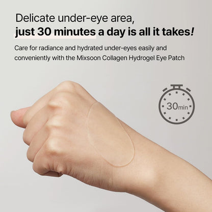 mixsoon - Collagen Hydrogel Eye Patches - 30 Pairs