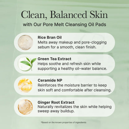Arencia - Pore Melt Cleansing Oil Pad - 50 Pads