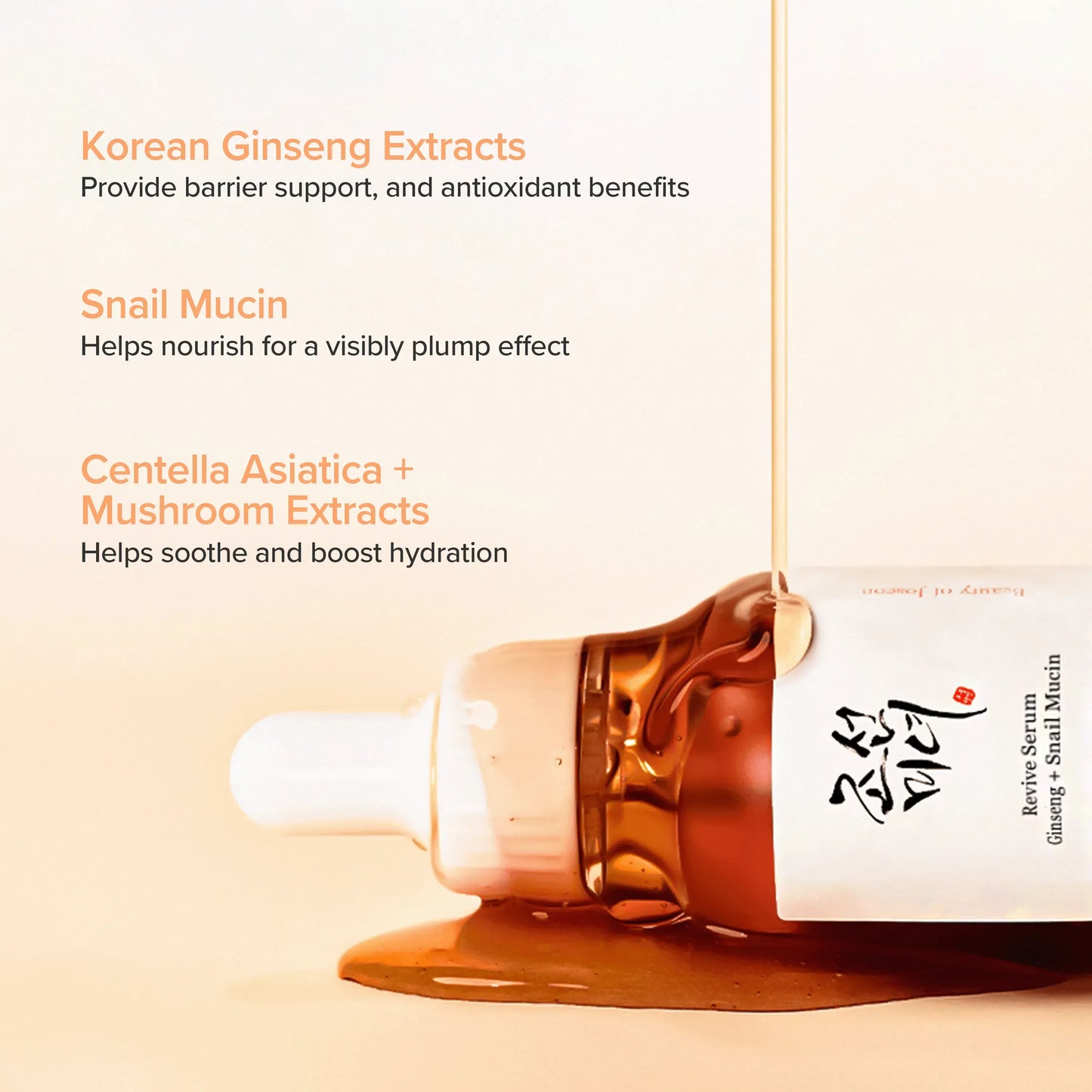 Beauty of Joseon - Revive Serum: Ginseng + Snail Mucin - 30ml