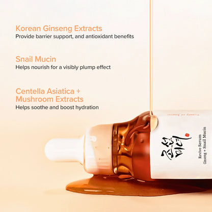 Beauty of Joseon - Revive Serum: Ginseng + Snail Mucin - 30ml