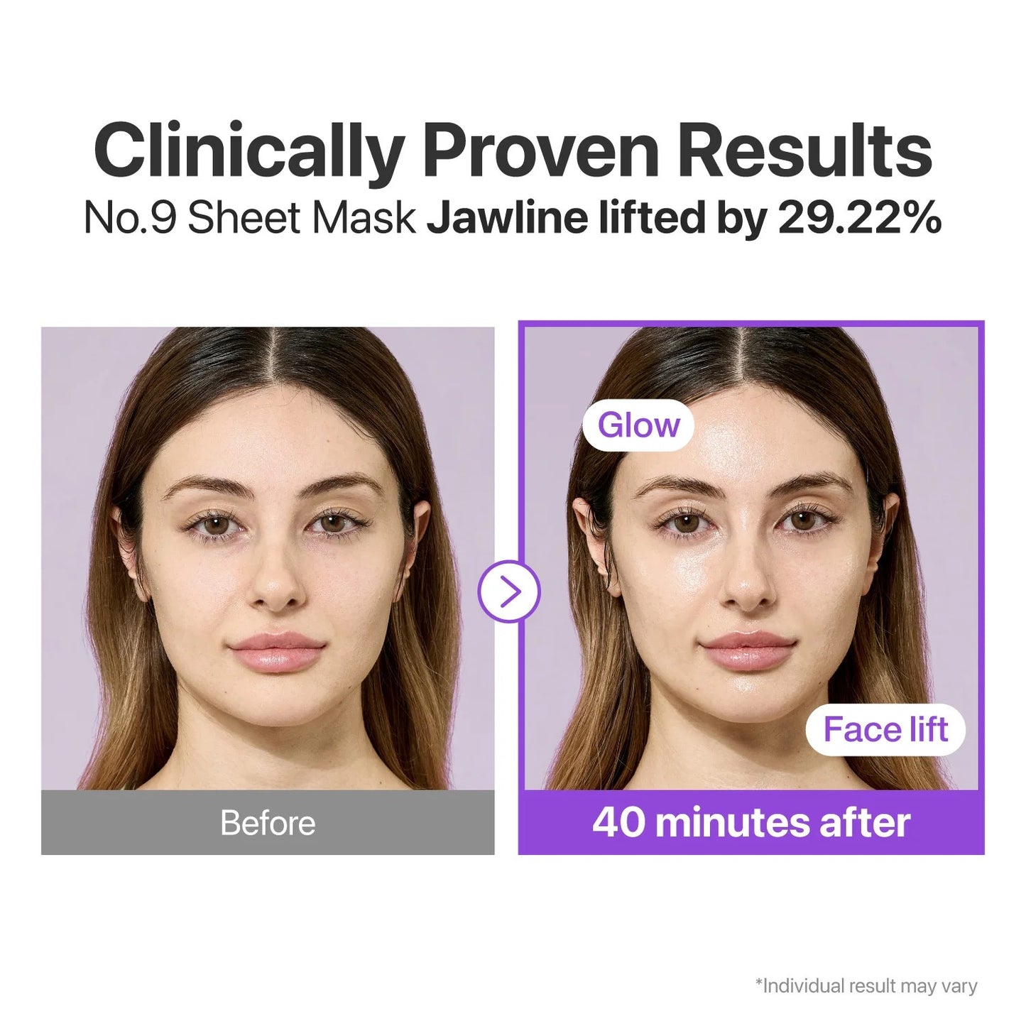 Numbuzin - No.9 NAD+ BIO Lifting-sil Full Face Mask - 1 Sheet