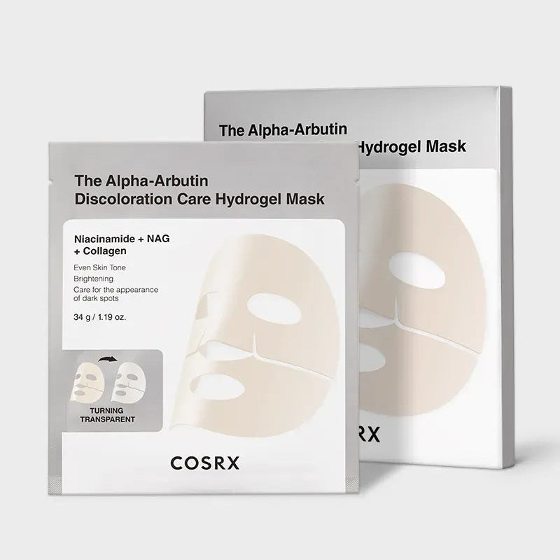 COSRX - The Alpha-Arbutin Discoloration Care Hydrogel Mask - 3 Pack