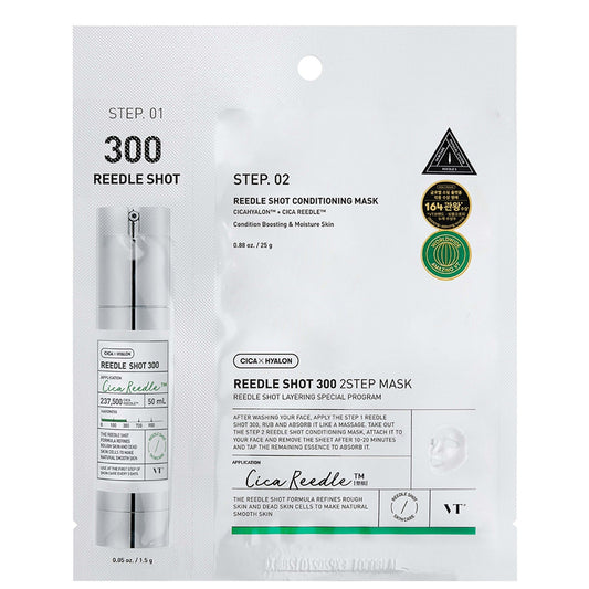 VT Cosmetics - Reedle Shot 300 2-Step Mask