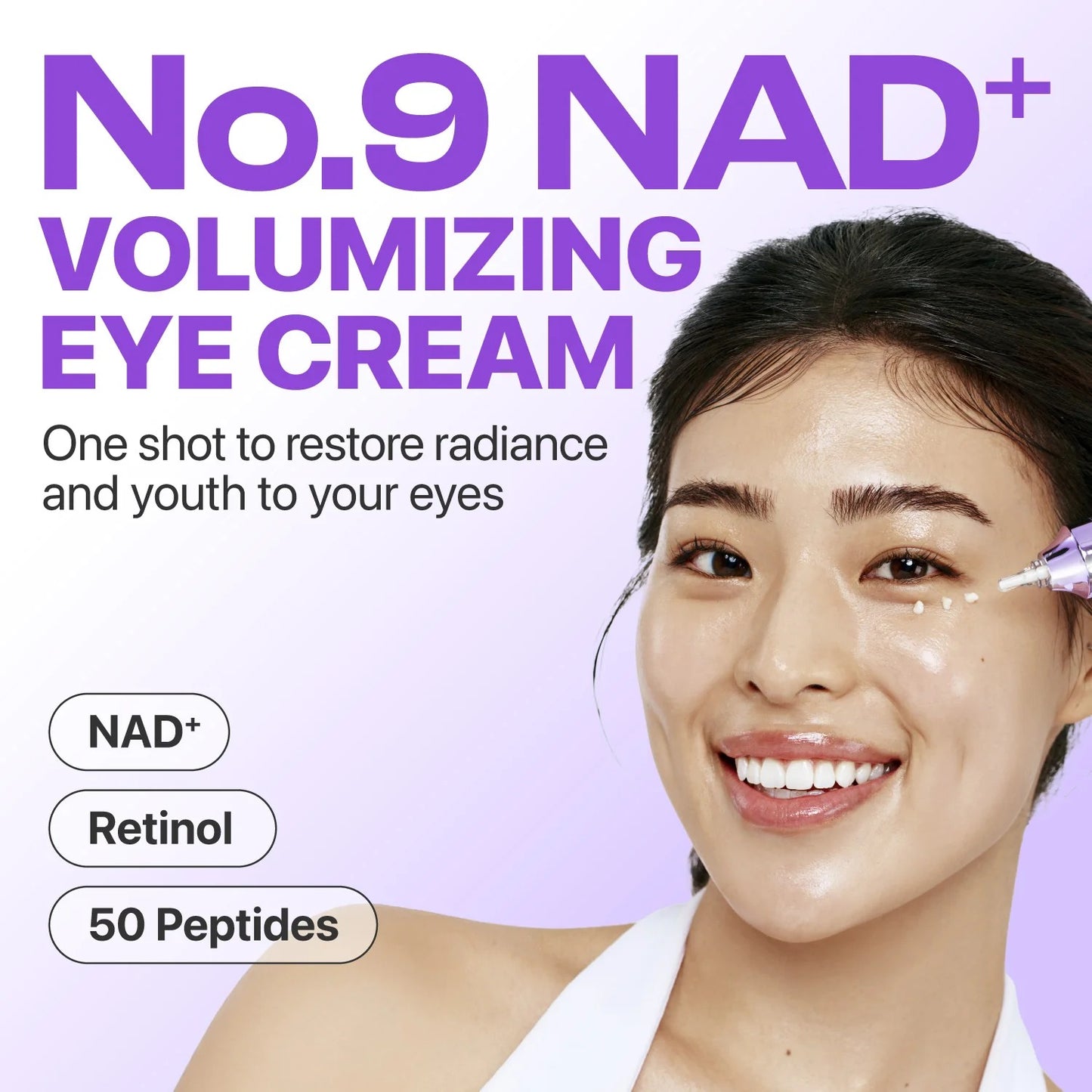 Numbuzin - No.9 NAD + Retinol VolumeTox Eye Cream - 25ml