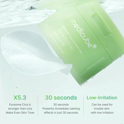 Medicube - Exosome Cica Calming Toner Pads  100 Pads