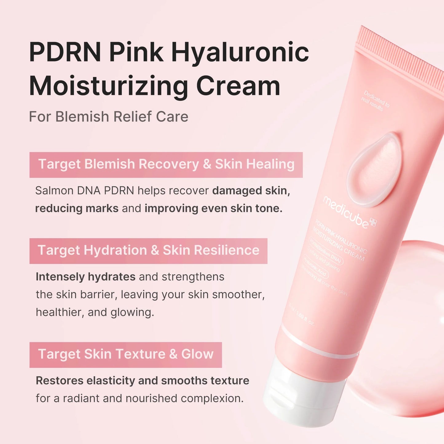 Medicube - PDRN Pink Peptide Cream - 50ml