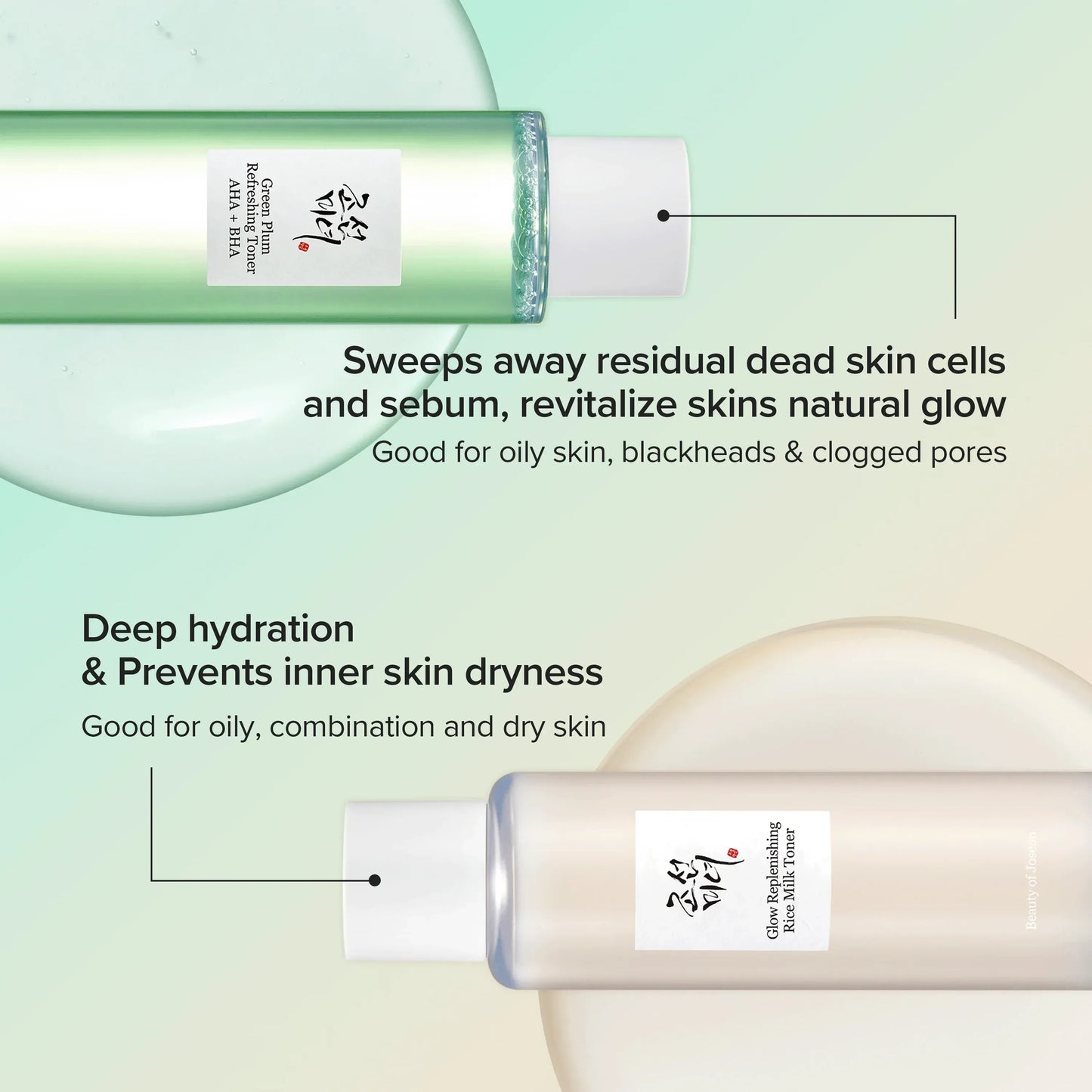 Beauty of Joseon - Green Plum Refreshing Toner: AHA + BHA - 150ml