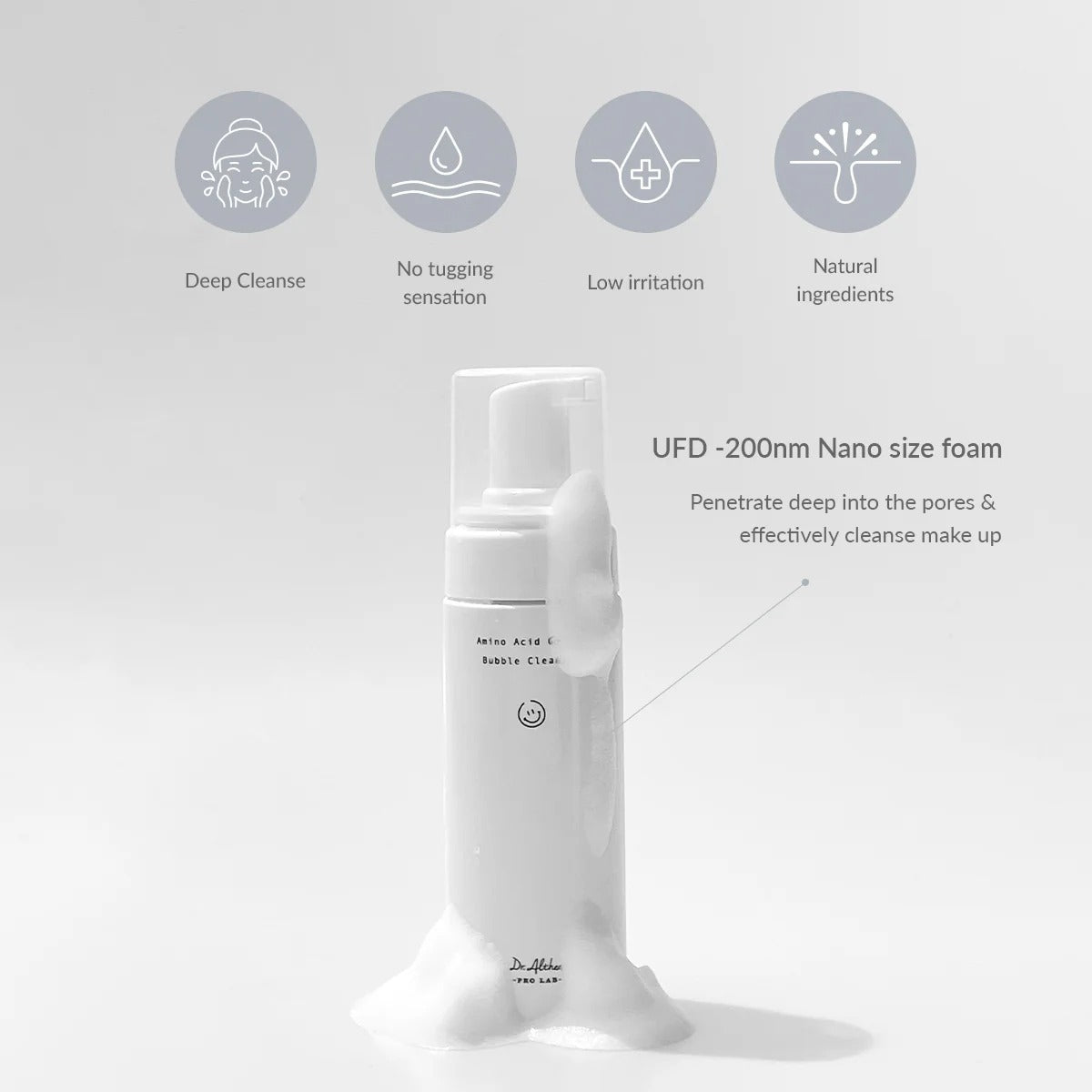 Dr. Althea - Amino Acid Gentle Bubble Cleanser - 140ml