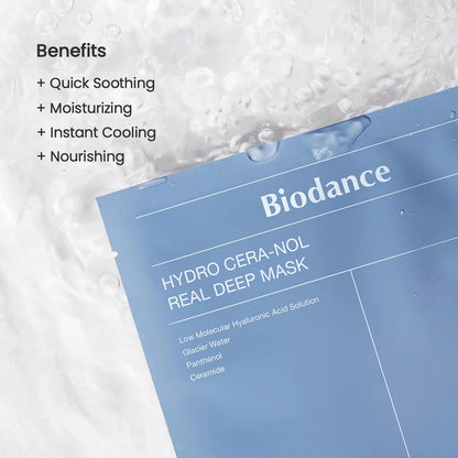 Biodance - Hydro Cera-nol Real Deep Mask - 4 Pack