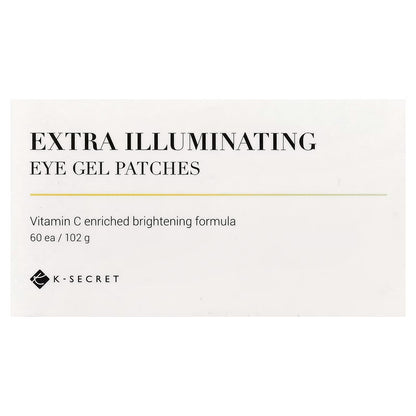 KSECRET - Eye Gel Patches Extra Illuminating - 60 Patches