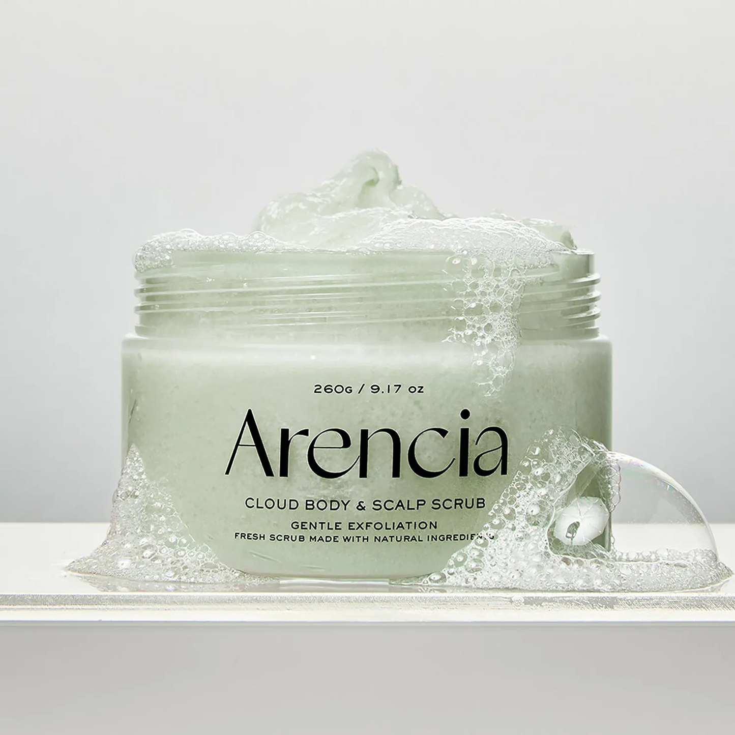 Arencia - Fresh Cloud Body and Scalp Scrub Geranium and Primrose - 260g