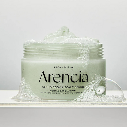 Arencia - Fresh Cloud Body and Scalp Scrub Geranium and Primrose - 260g
