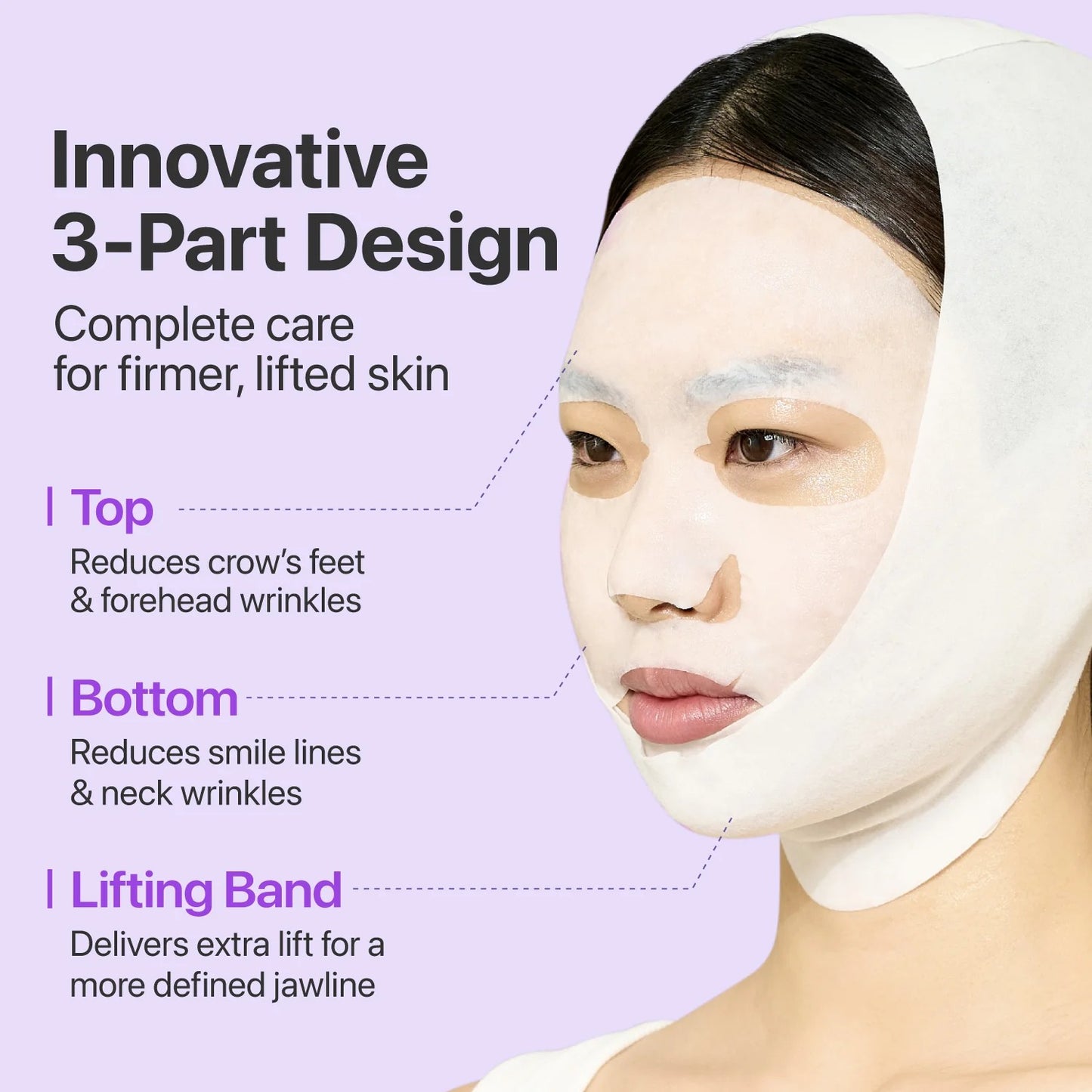 Numbuzin - No.9 NAD+ BIO Lifting-sil Full Face Mask - 1 Sheet