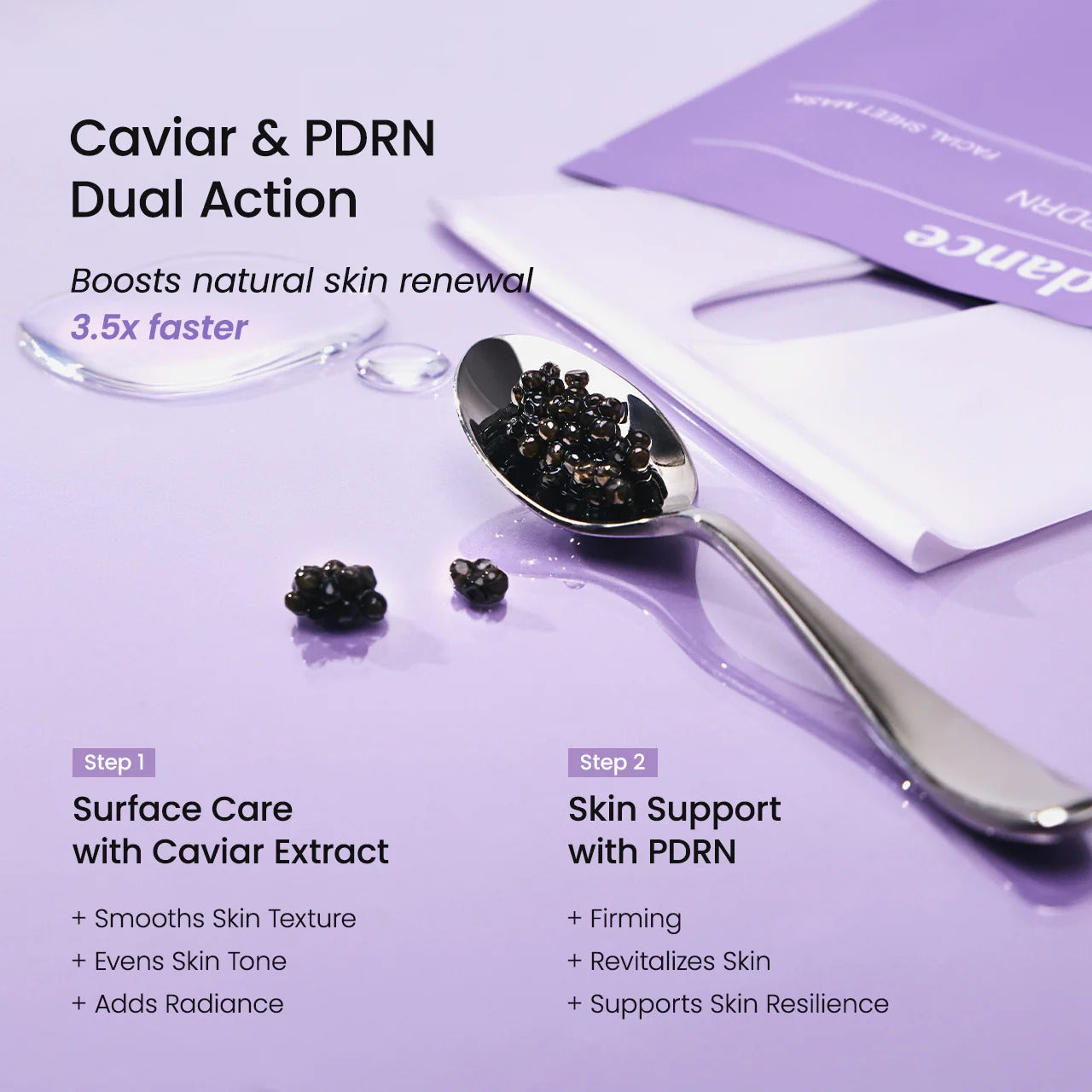 Biodance - Rejuvenating Caviar PDRN Real Deep Mask - 4 Pack